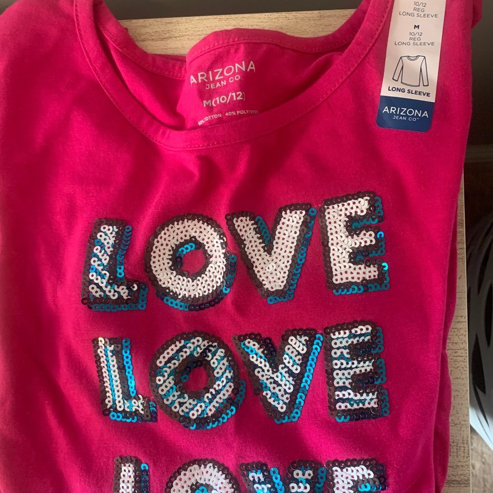 Arizona Jean Company - Love T-shirt Girls size 10